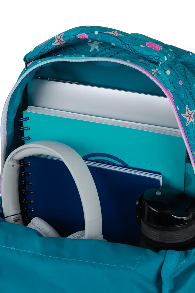 Рюкзак CoolPack Jerry Seafish 19 л 39х28х19 см бірюзовий (F029963) - фото 4