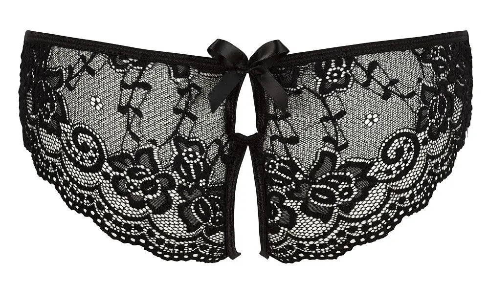 Трусики Cottelli Lingerie otwarte XL (черный) - фото 5