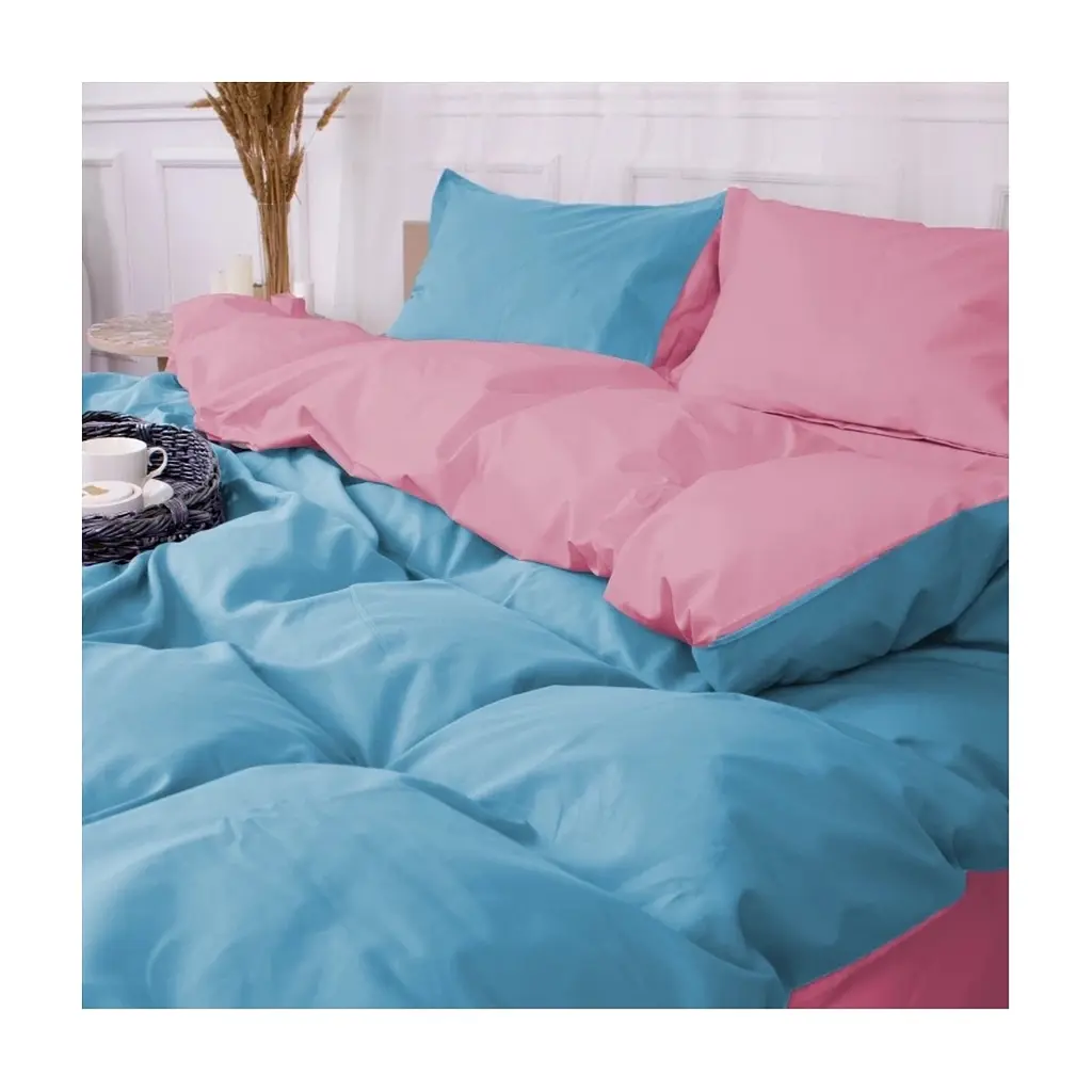 Постільна білизна MirSon Poplin Line 041 + 067 Tristan 220 x 240 (2200006284321) - фото 3