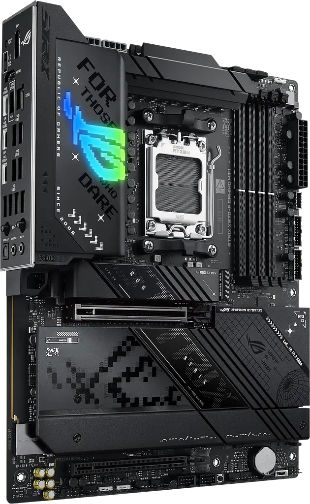 Материнська плата Asus X870-F ROG Strix Gaming Wi-Fi Socket AM5 (ROG STRIX X870-F GAMING WIFI) - фото 3