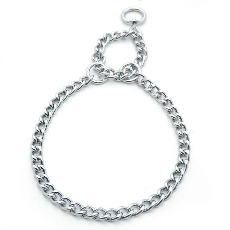 Нашийник зашморг ланцюг для собак Zoo-hunt метал УЛ1 3,5 мм 55 см - фото 6