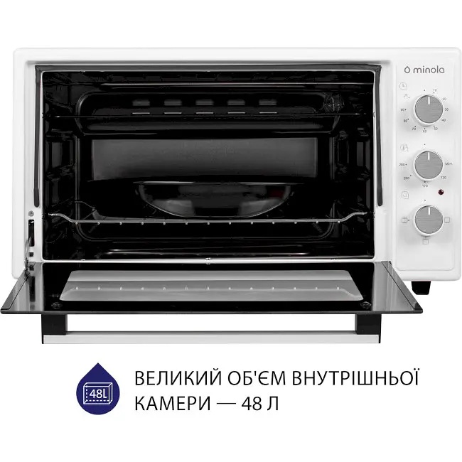 Електрична піч Minola Foe 4815 WH - фото 2