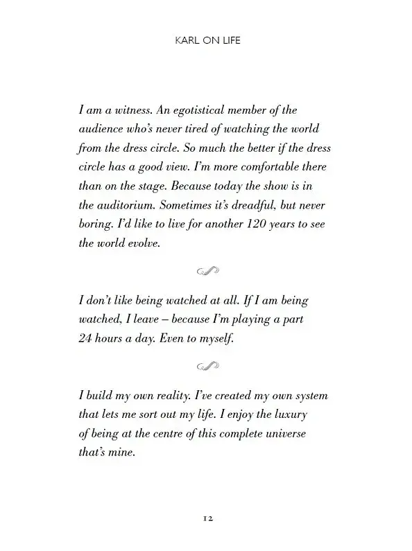 The World According to Karl. The Wit and Wisdom of Karl Lagerfeld - фото 3