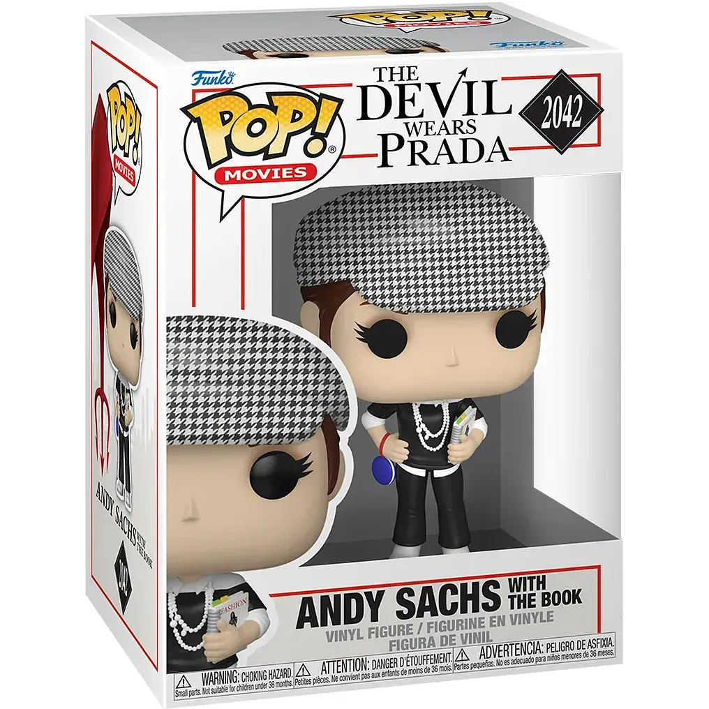 Ігрова фігурка Funko Pop серії Диявол носить Prada - Енді Сакс з книгою (90349) - фото 2