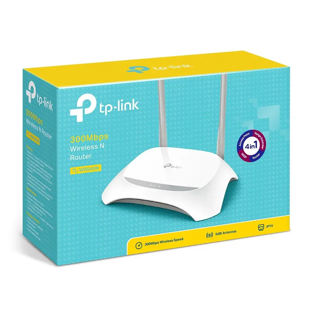 Маршрутизатор TP-Link TL-WR840N - фото 2
