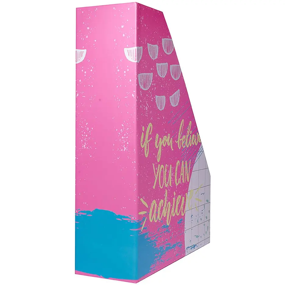 Лоток для документів Yes Hotch Potch вертикальний 32х25х8 см рожевий (707313) - фото 3