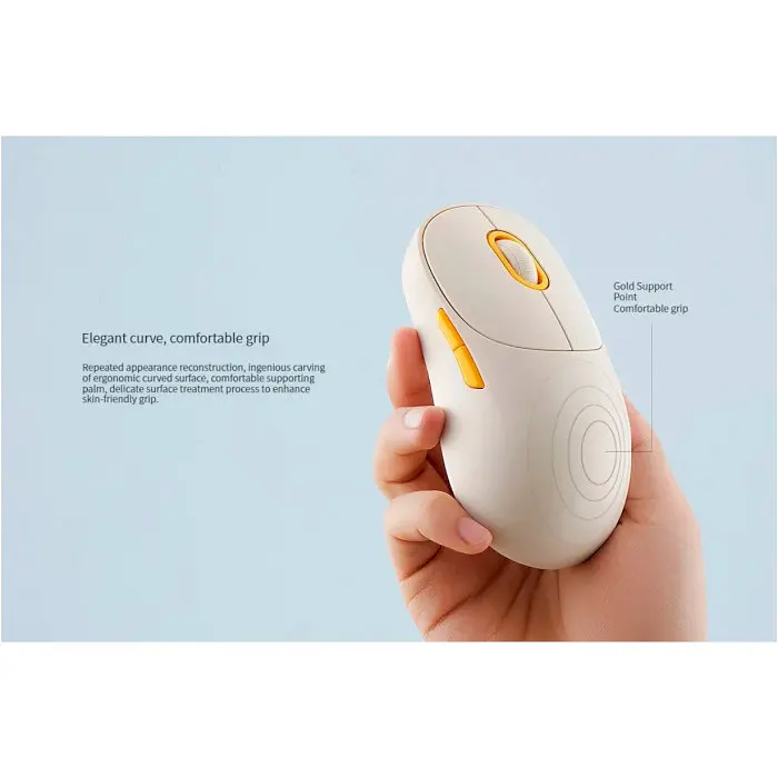Миша Xiaomi Mi Wireless Mouse 3 (BHR8913GL) Black - фото 4