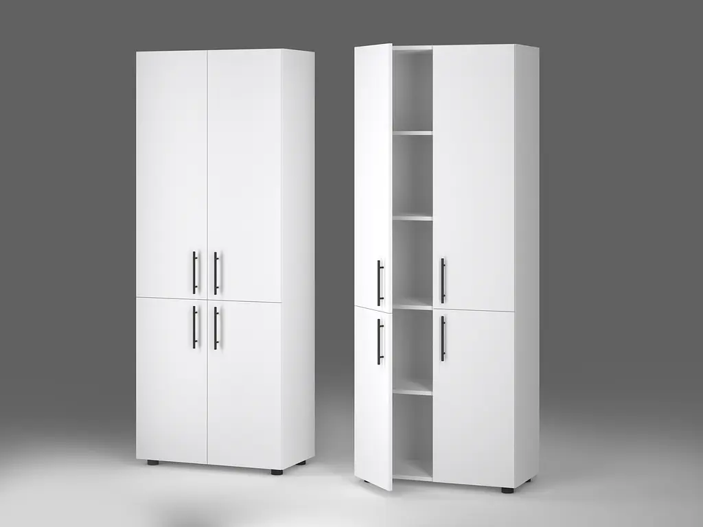 Шафа для документів закрита ОП-614 Orange-Line 700х347х1825 Білий - фото 2