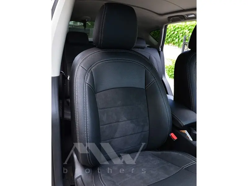 Авточохли модельні MW Brothers для Nissan Qashqai +2 c 2008 - фото 7