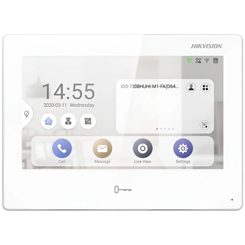 Домофон Hikvision White (DS-KH9310-WTE1(B)) - фото 7