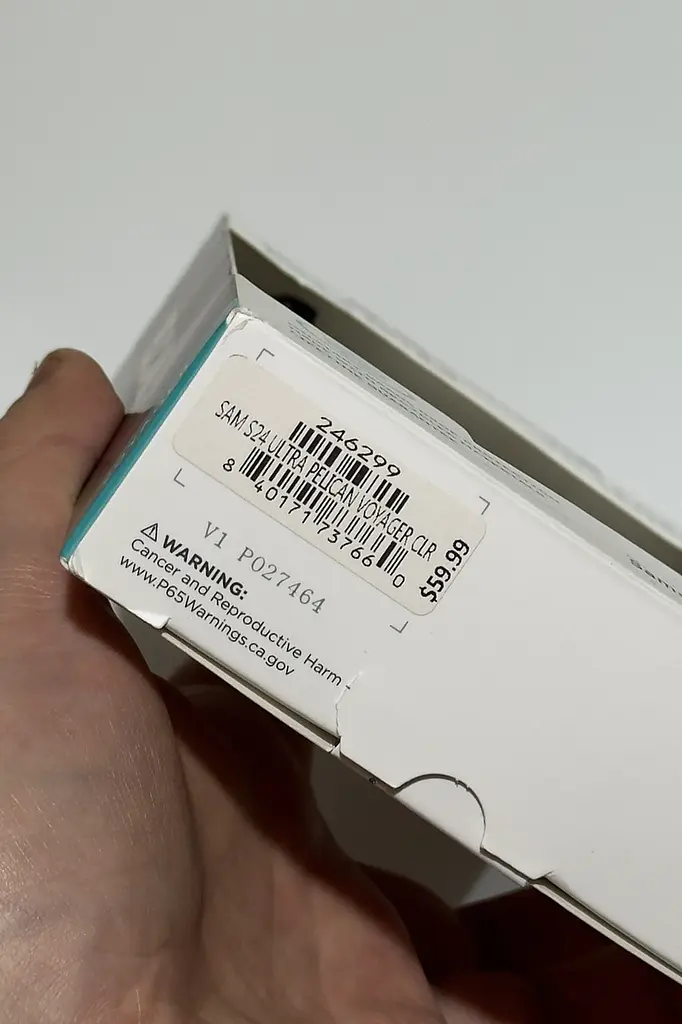 Оригінальний протиударний чохол для Samsung Galaxy S24 Ultra Pelican Voyager Clear аналог OtterBox Defender з кліпсою - фото 10