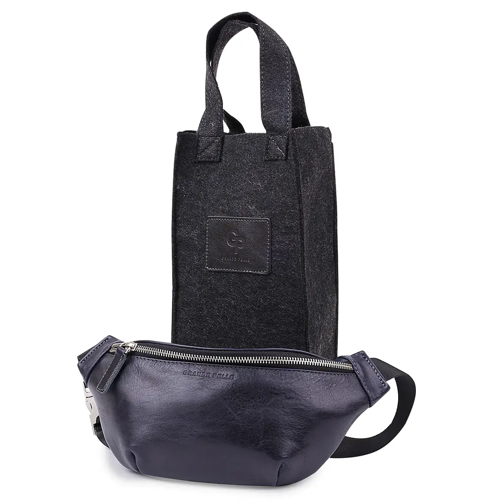 Бананка кожаная Grande Pelle 26х13х7 см sum0015586 - фото 5