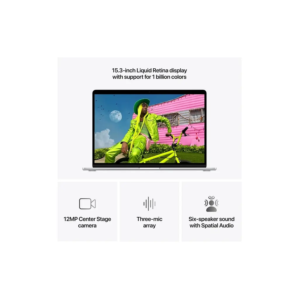 Ноутбук Apple MacBook Air 15 M5 A3448 Silver (MDV94UA/A) - фото 5