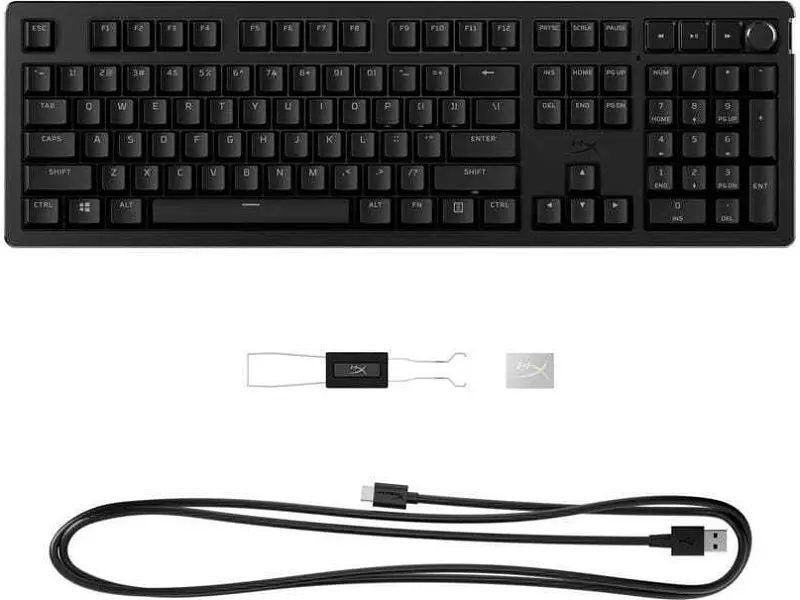 Клавіатура HyperX Alloy Rise PBT HX Red USB Black (7G7A3AA) - фото 5