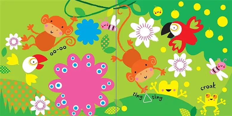 Музыкальная книжка Baby's Very First touchy-feely Musical Playbook - Fiona Watt, англ. язык (9781409581543) - фото 3