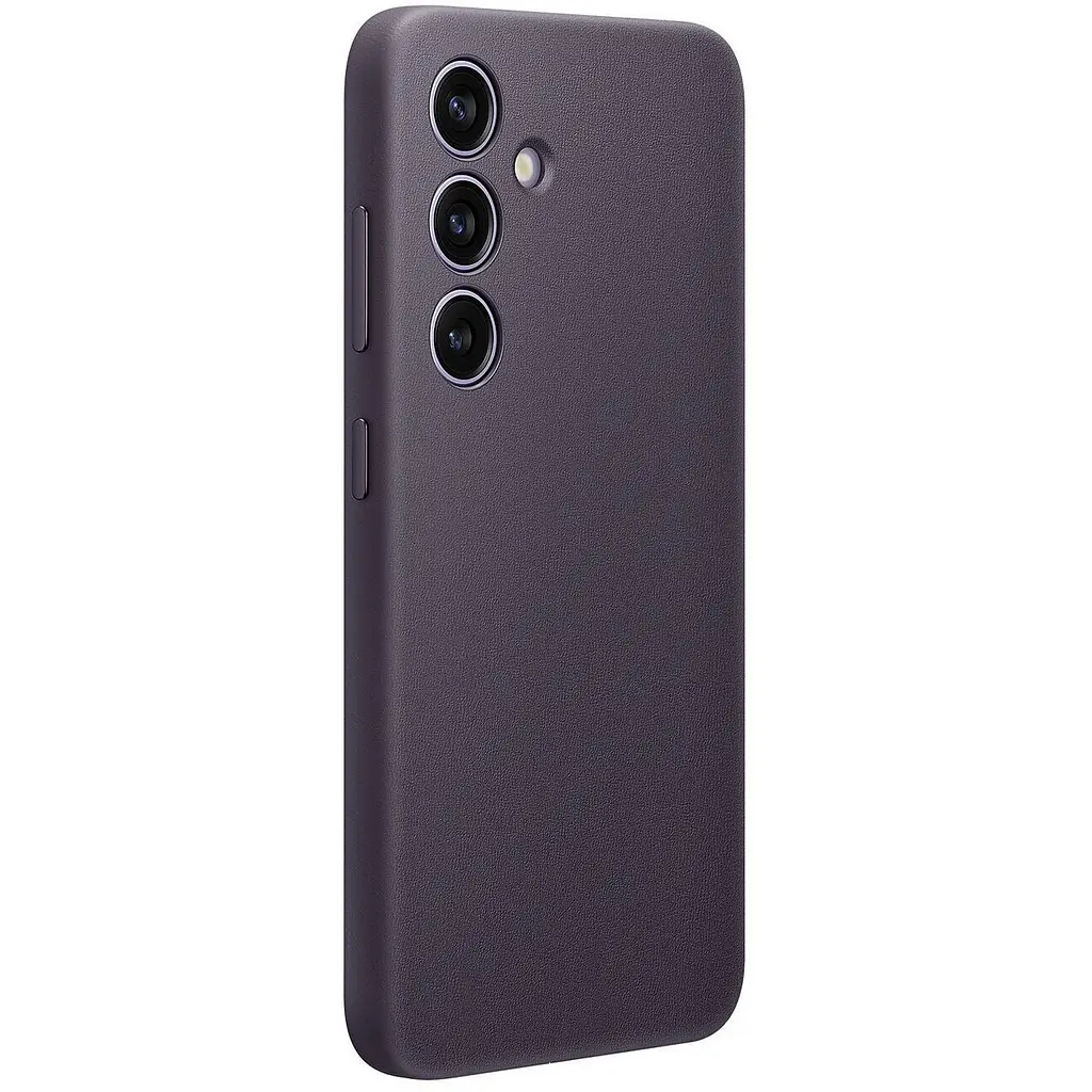 Оригінальний шкіряний чохол для Samsung Galaxy S24 Vegan Leather Case Dark Violet GP-FPS921HCAVW (S921) - фото 5