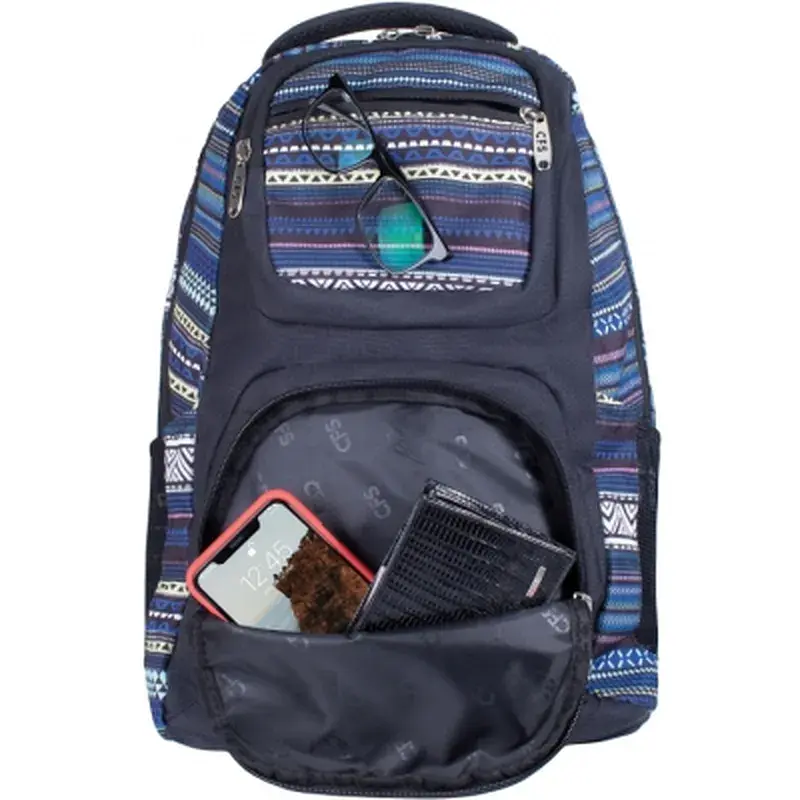 Рюкзак шкільний Cool For School 43 x 30 x 6 см 7 л Для хлопчиків Різнобарвний (CF86349) - фото 6