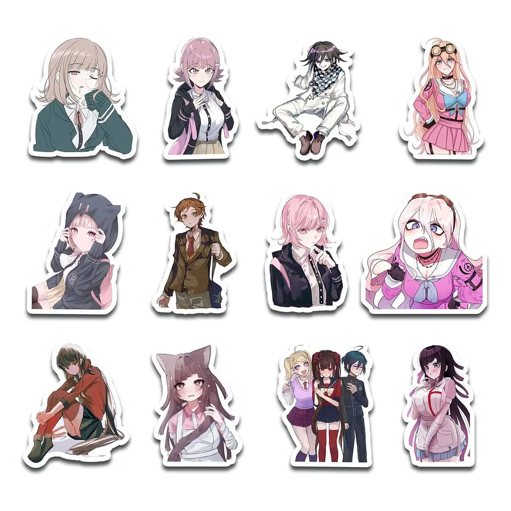 Стикерпак GeekLand Danganronpa 45 штук (SP DP 01) - фото 3