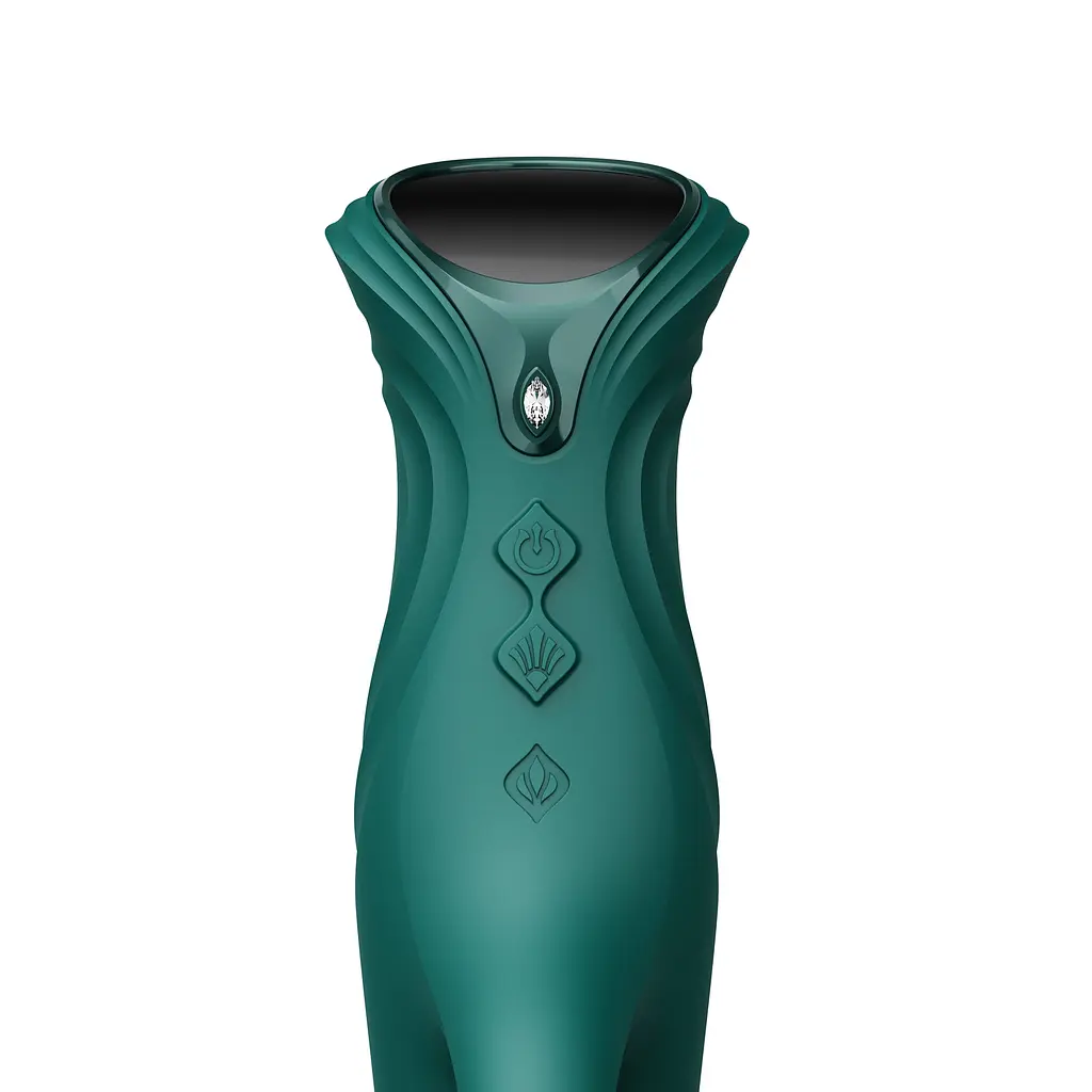 Вібратор-кролик Zalo Mose 2 25.7 см зелений - фото 8