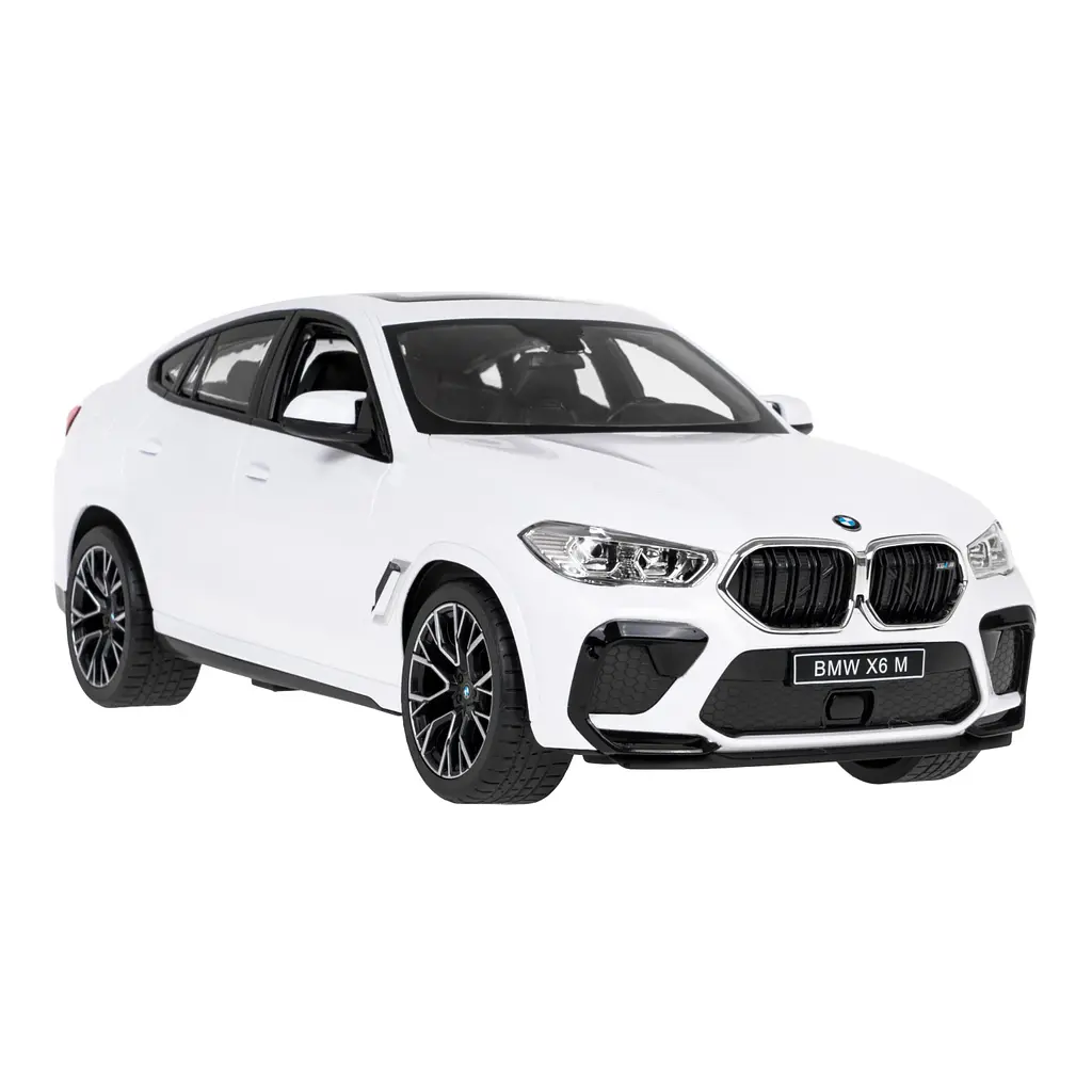 Машинка RASTAR BMW X6 M на дистанційному керуванні + пульт 2,4 ГГц 1:14 білий 99200 - фото 5