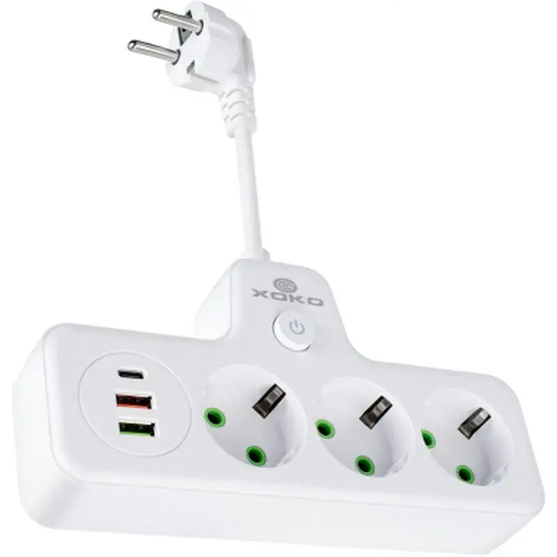 Мережевий фільтр живлення XoKo XK-SPW-3-2-1-WH - фото 5