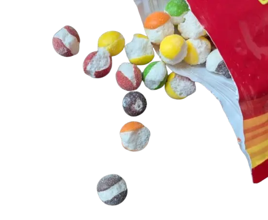 Цукерки Skittles Pop’d Freeze Dried Crispy Crunchy Candy 156г - фото 5