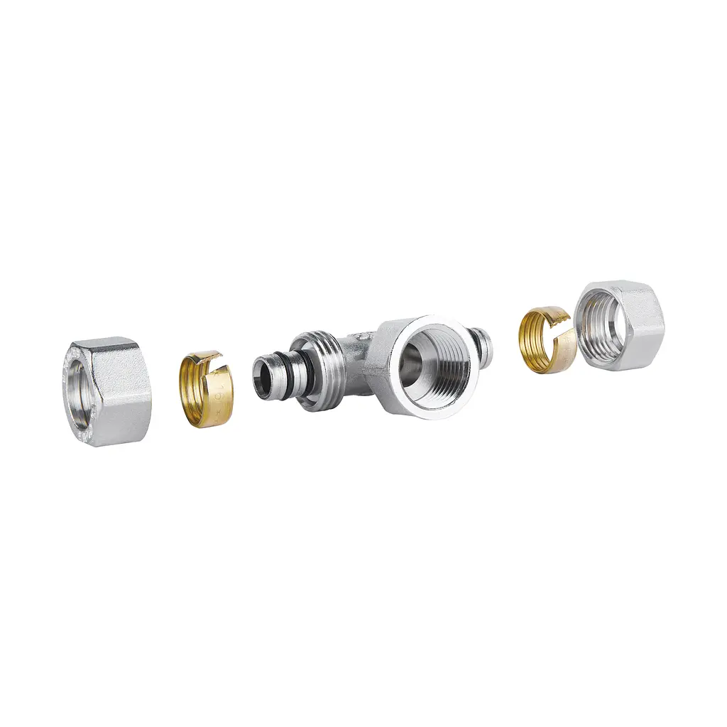 Трійник обтискний SD Plus 16х1/2"х16 ВР SD159W161516 - фото 3
