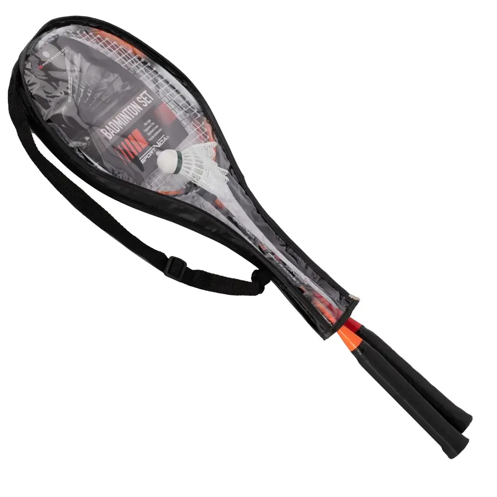Набір для бадмінтону SportVida Pro 2 шт ракетки + волан (SV-SE0002) - фото 7
