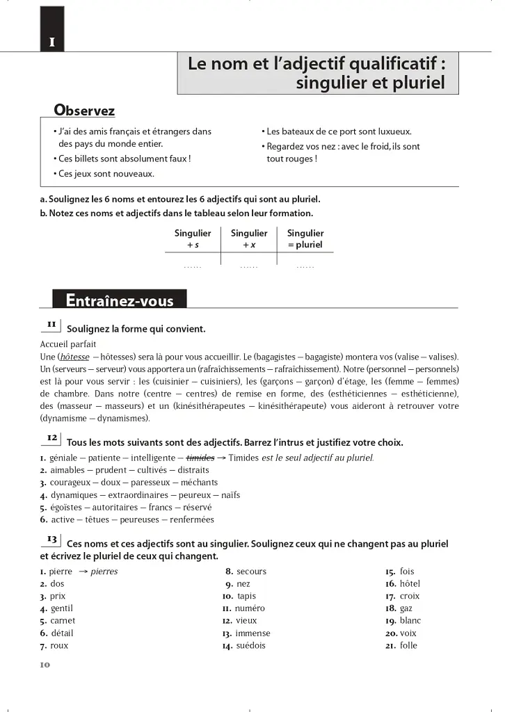 Les 500 Exercices de Grammaire Livre d'eleve A2 + corriges - Джоель Боненфант - фото 10