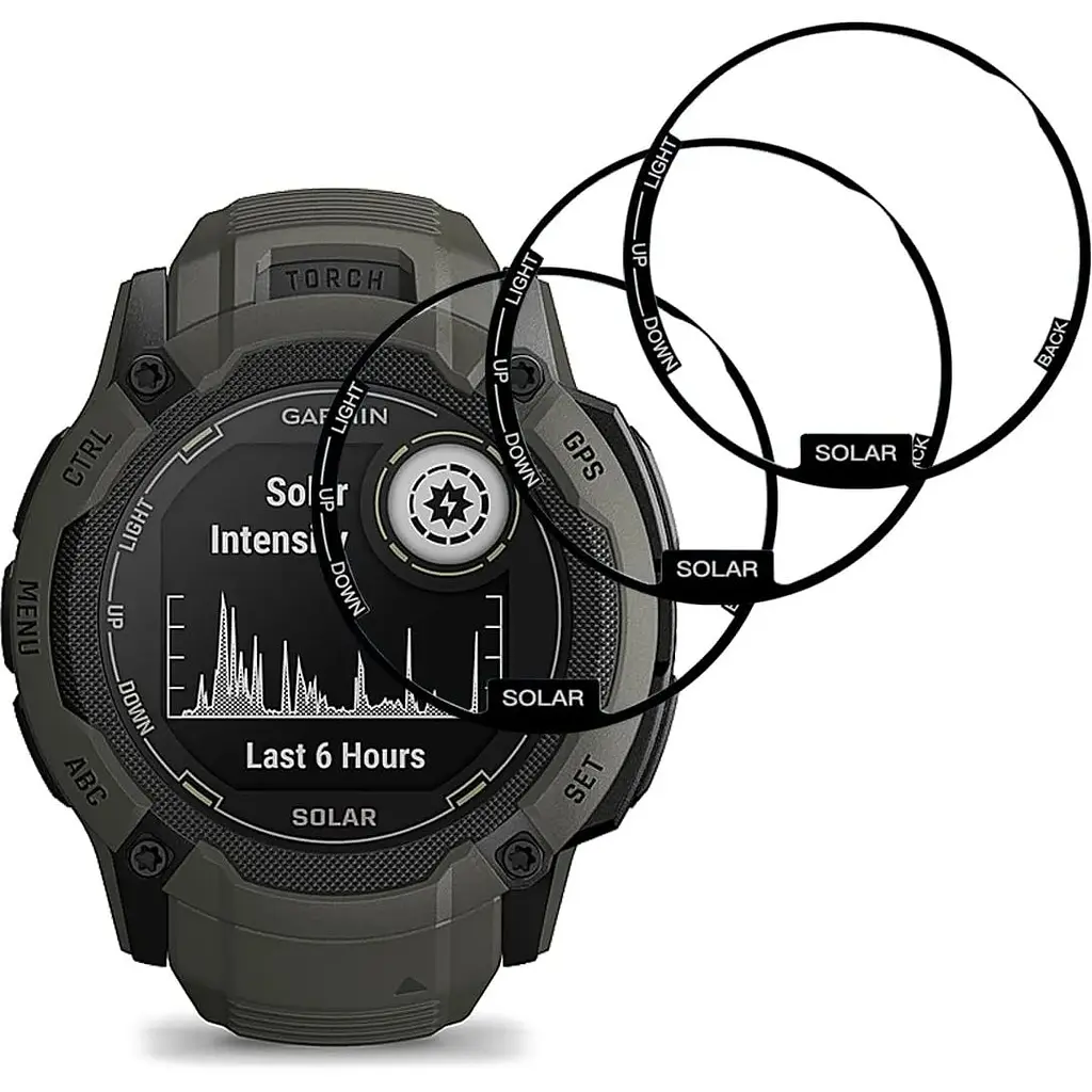 Захисна плівка DK CDK для Garmin Instinct 2X Composite Film box 3 шт. (017542) (black) - фото 2