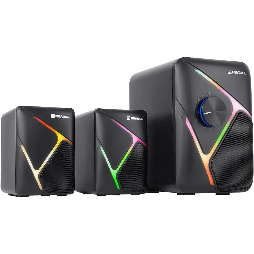 Акустическая система Real-EL 2.1 M-320 Black (EL121300014) - фото 2