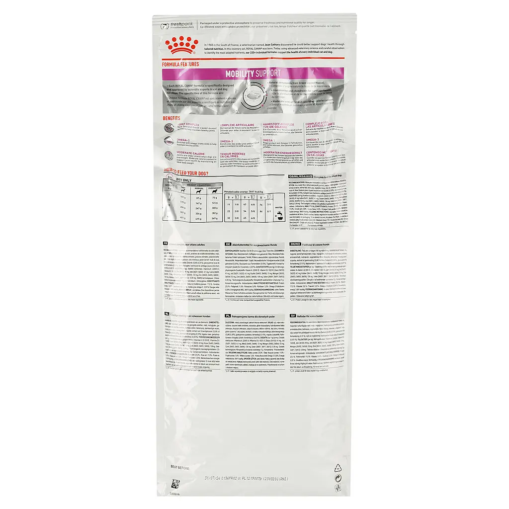 Сухий корм для дорослих і літніх собак Royal Canin Mobility Support при захворюваннях опорно-рухового апарату з птахою 2 кг - фото 2