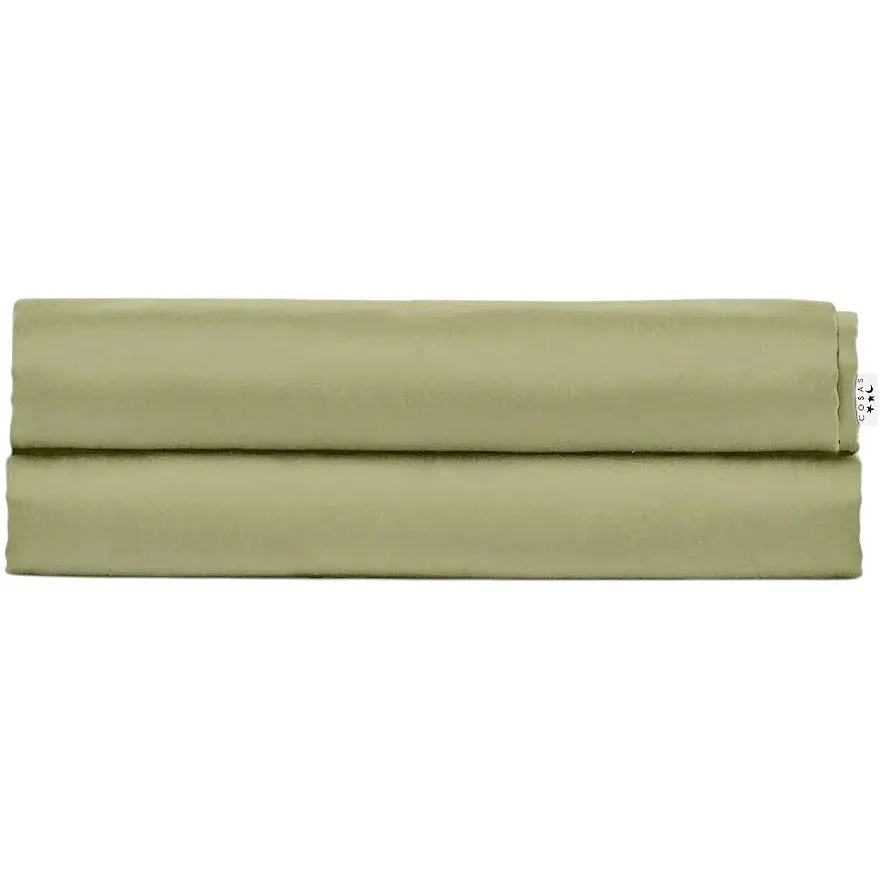 Євро простирадло Cosas Olive 220х240 см (Ranfors_Olive_240s)