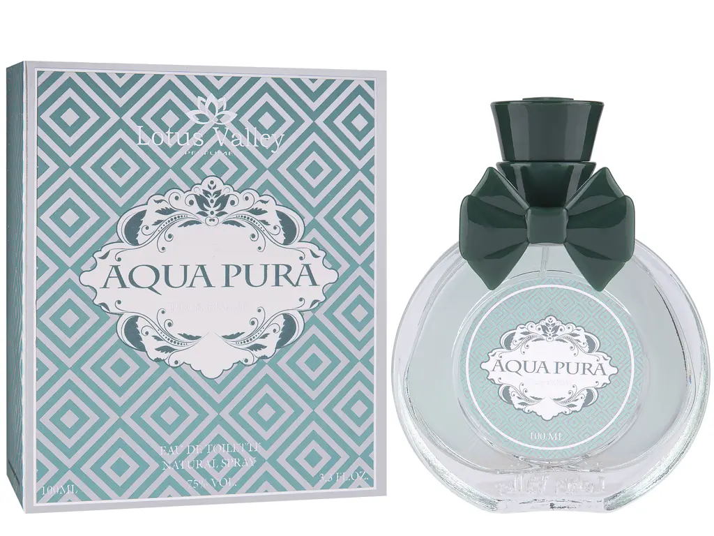 Туалетная вода для женщин Lotus Valley Aqua Pura 100 мл (MM32129) - фото 2