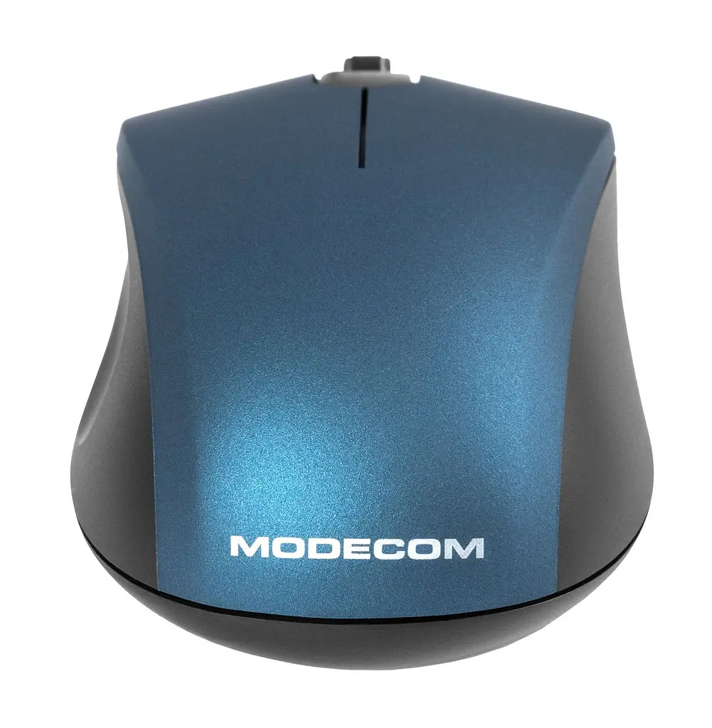 Компьютерная мышка ModeCom MC-WM10S беспроводная 3кн. 1600dpi Silent синяя (M-MC-WM10S-400) - фото 3