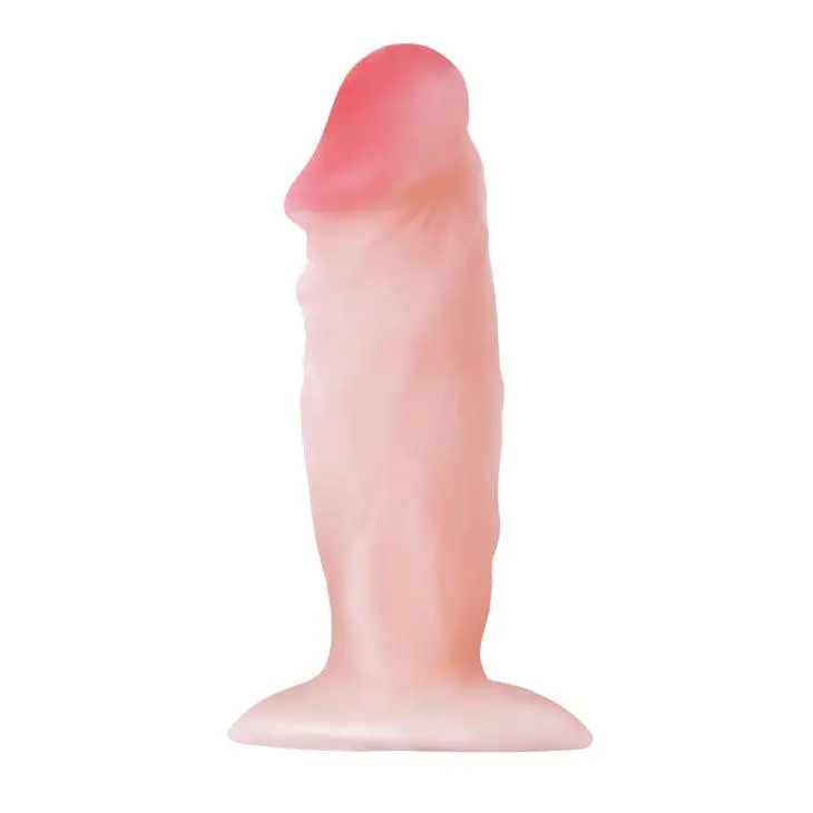 Анальна пробка Baile Little Stud Penis Butt Plug, 10 см, рожевий - фото 4