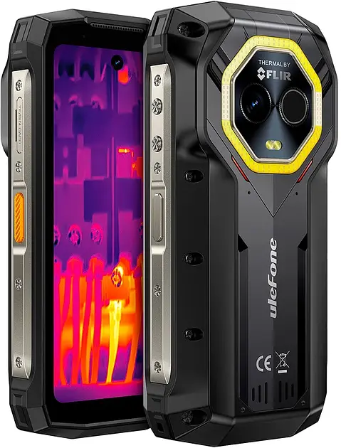 Смартфон Ulefone Armor Mini 20T Pro 5G 8/256Gb Black з тепловізором - фото 3