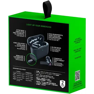 Навушники Razer Hammerhead True Wireless 2021 Black (RZ12-03820100-R3G1) - фото 10