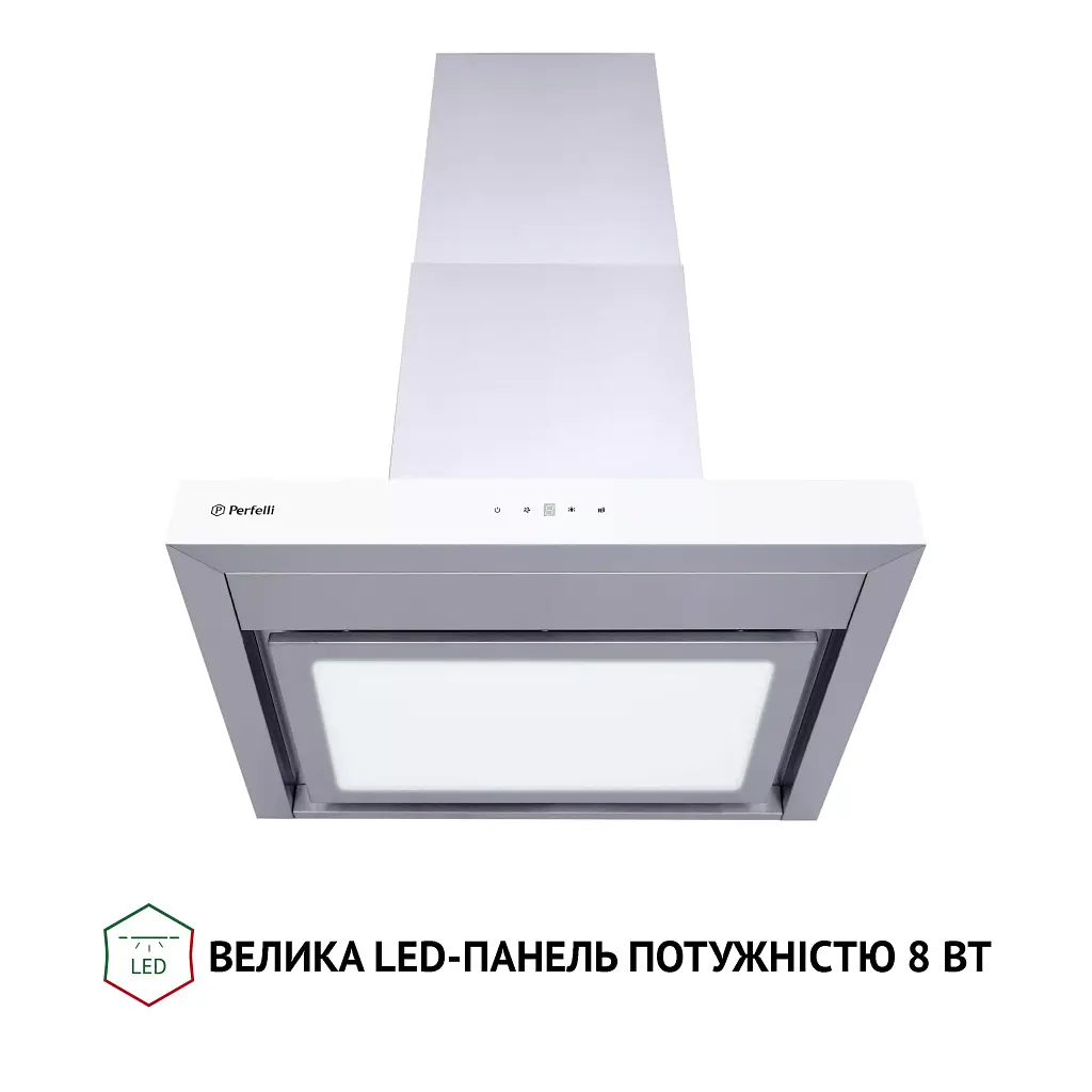 Вытяжка декоративная Т-образная PERFELLI TS 6635 I/WH 1000 LED - фото 3