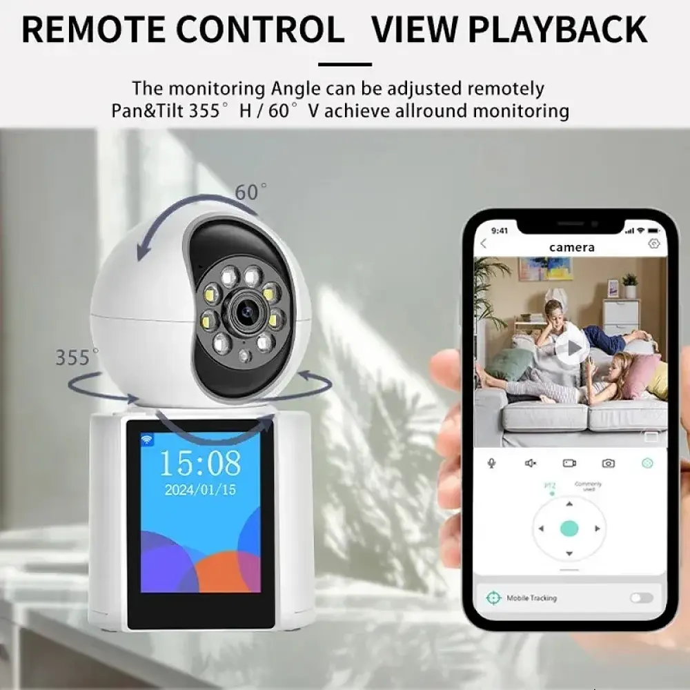 Радионяня с экраном Smart Camera 5Mp Wi-Fi - фото 9