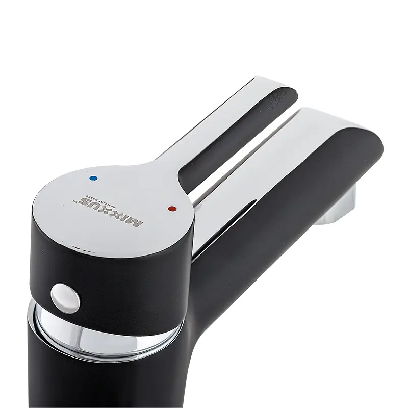 Змішувач для раковини Mixxus Premium Edem 001 (Black) (MI5838) - фото 2