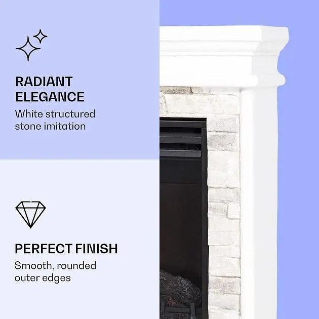 Камін електричний Klarstein Nevis Peak (10038399) - фото 3