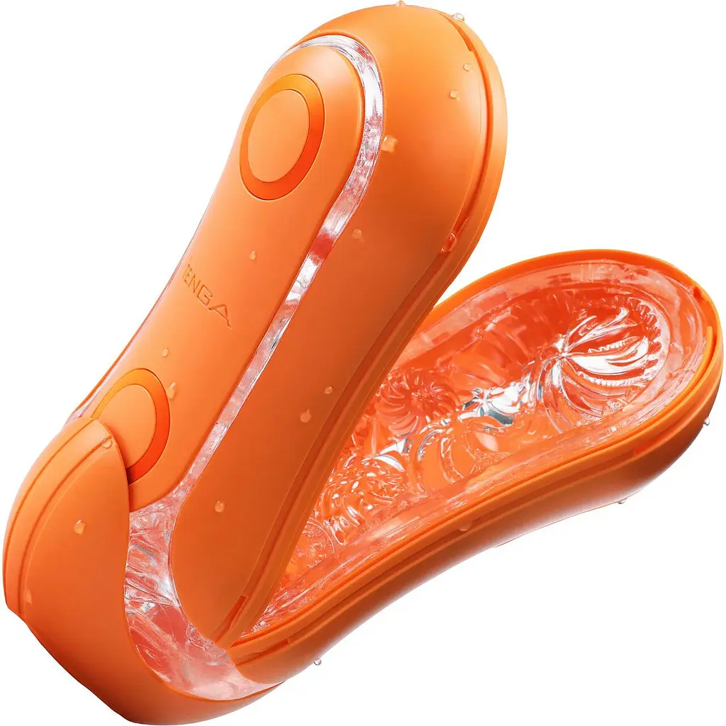 Мастурбатор Tenga Flip Orb Sunset Orange - фото 3