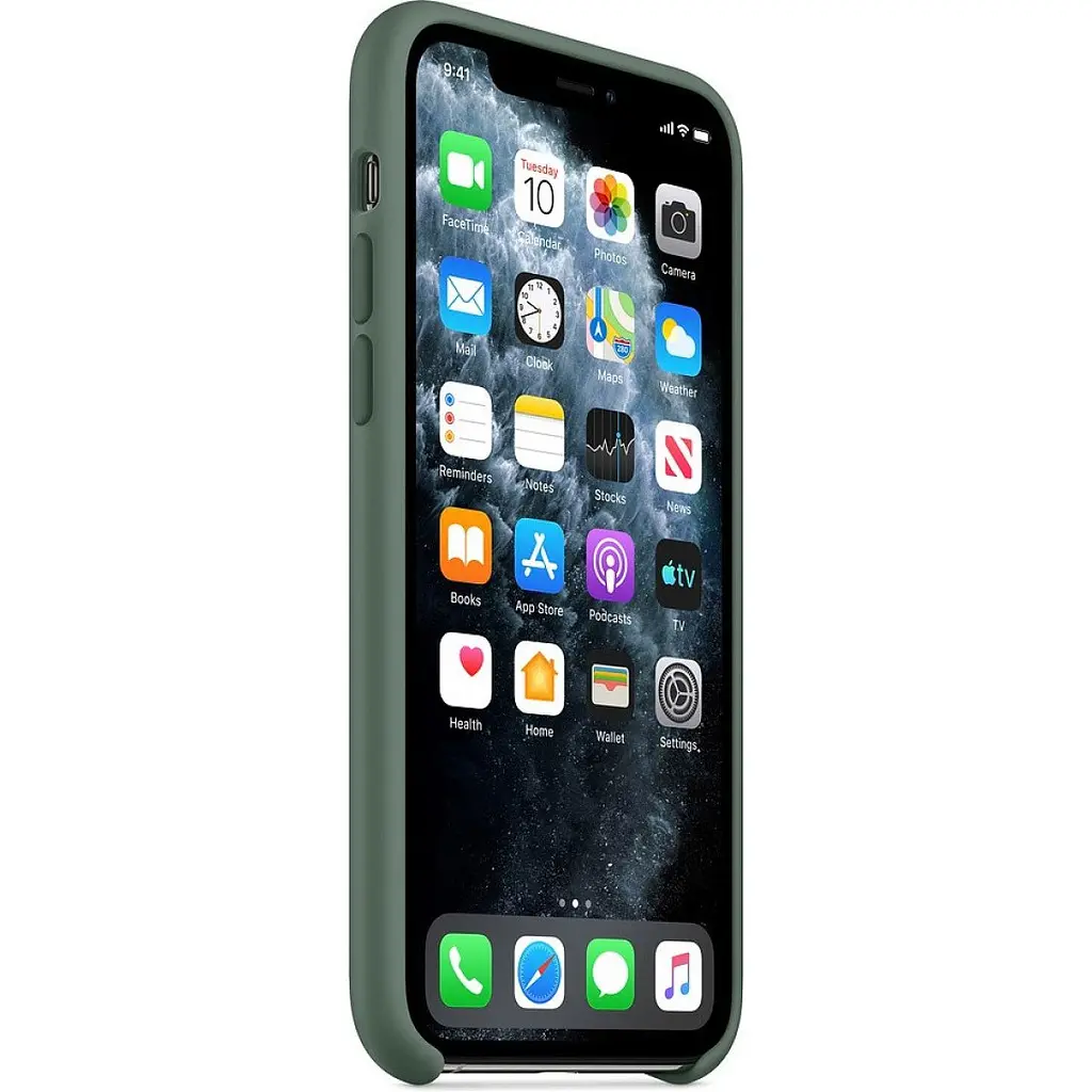 Чехол Silicone Case для Apple iPhone 11 (Pine Green) AA [79669] - фото 2