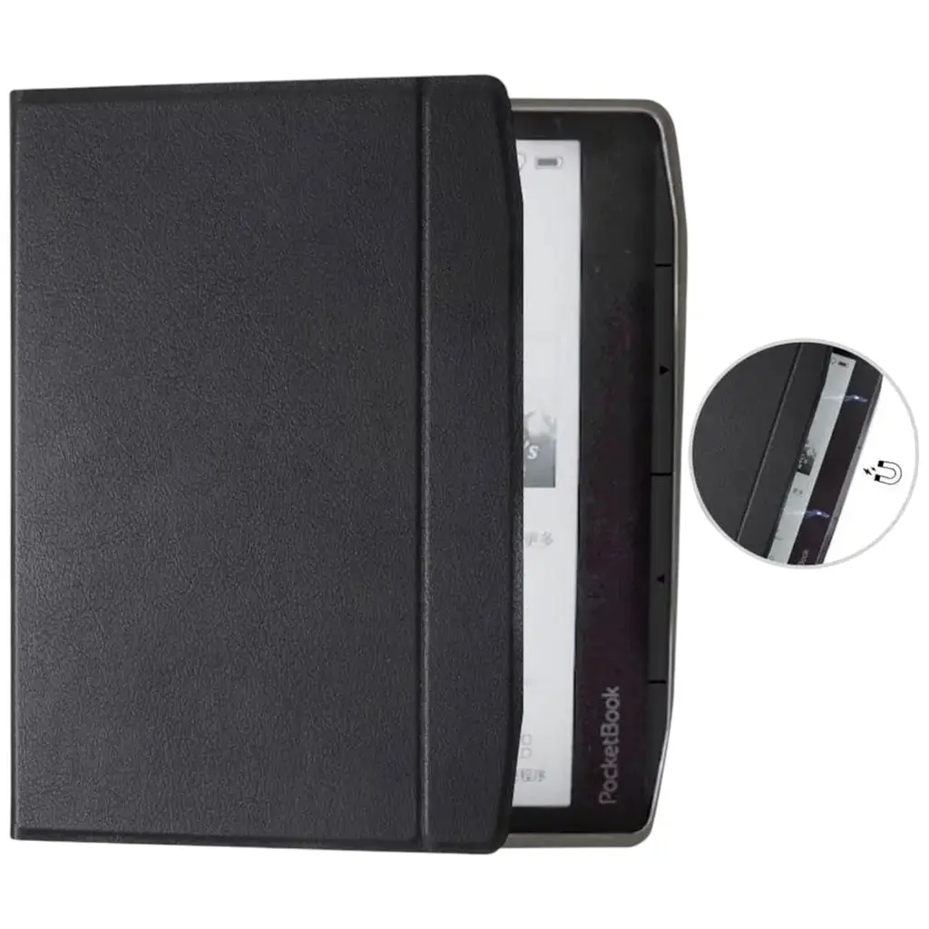 Чехол-обложка Primolux Flip для электронной книги PocketBook 700 Era (PB700-U-16-WW) black - фото 4