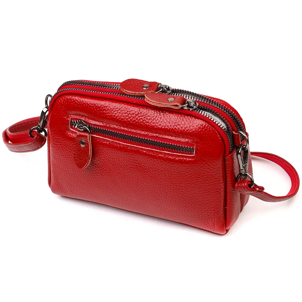 Жіночий шкіряний клатч Vintage 19х12х7 см sum0022725 - фото 2