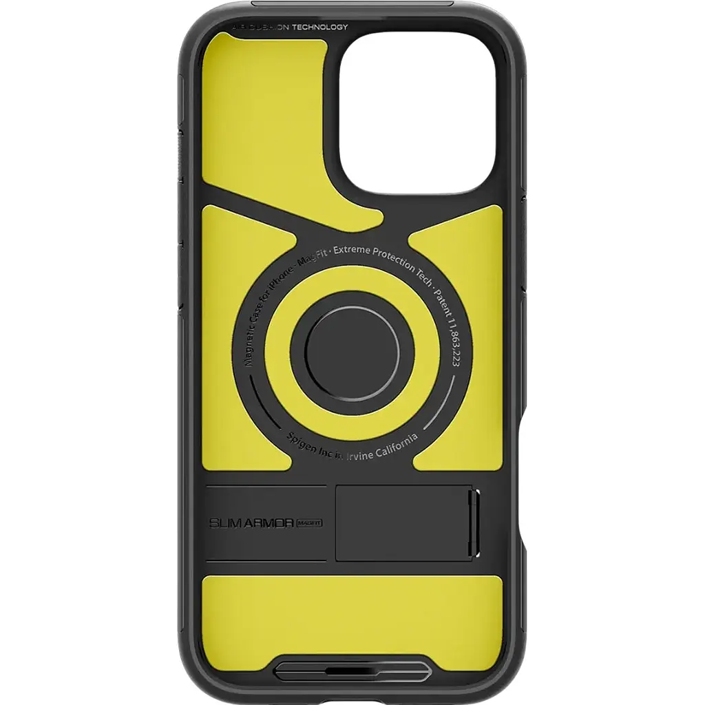 Чохол Spigen Slim Armor with MagSafe для Apple iPhone 16 Pro Max Black [ACS08034] [115498] - фото 3