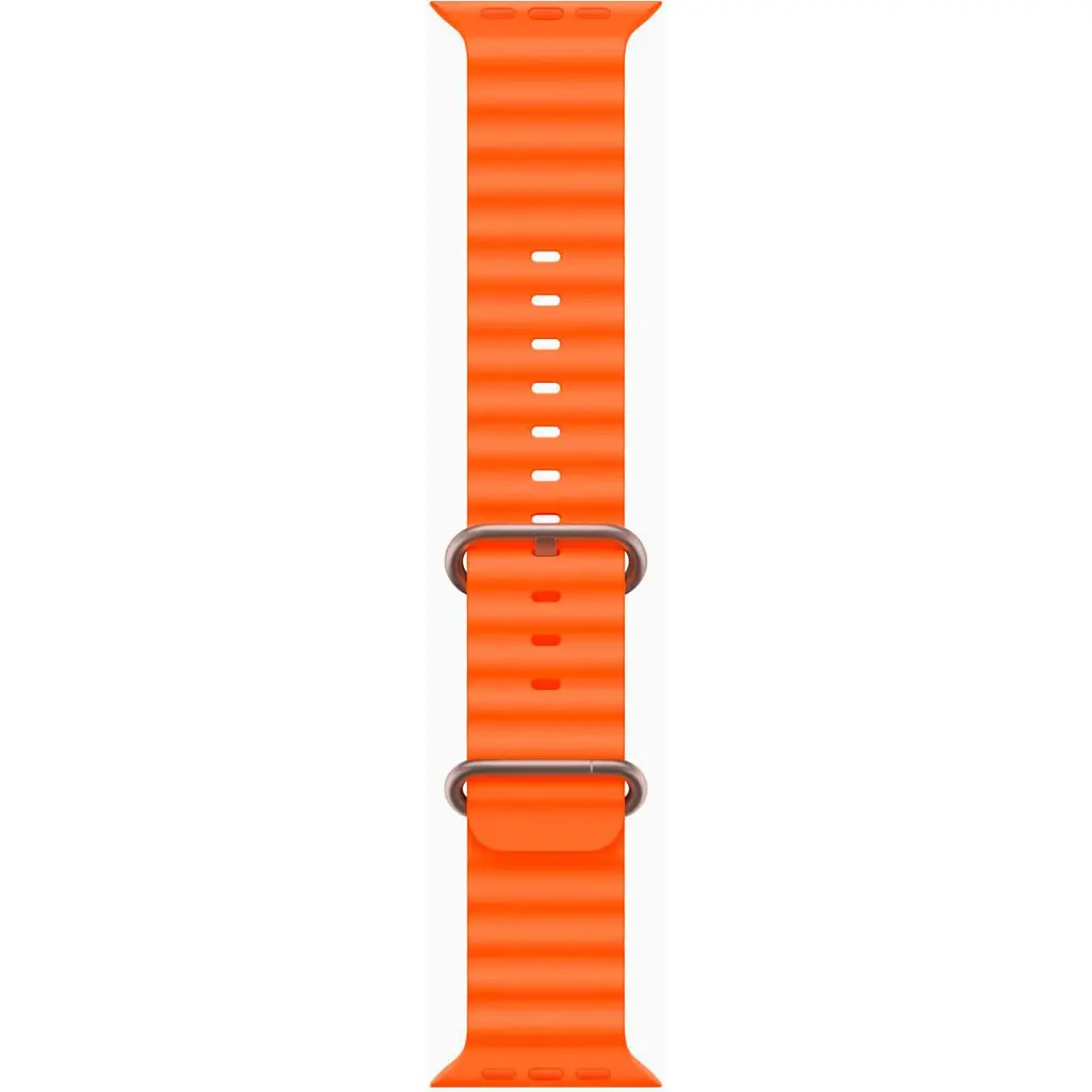 Смарт-часы Apple Watch Ultra 2 49 мм Titanium Case with Orange Ocean Band [MREH3] [92631] - фото 3