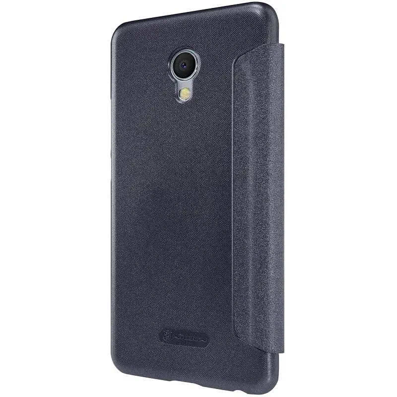 Чехол-книжка Nillkin Sparkle case Meizu M3e Black - фото 6