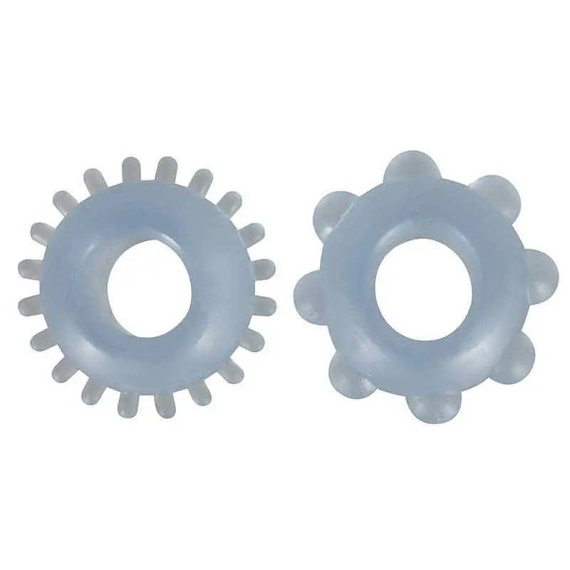 Набір із 2 ерекційних кілець для члена Orion Cock Ring Set, 1.3 см - фото 2